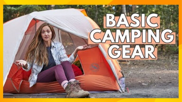 camping gear checklist
