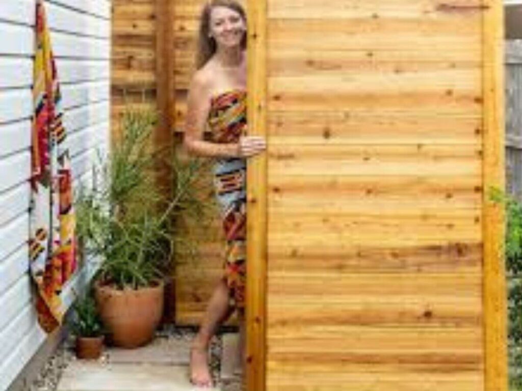 Outdoor Camping Shower Ideas